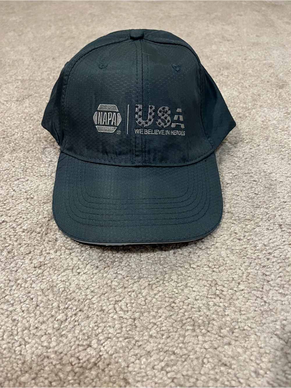 NAPA USA 'We Believe in Heroes' Baseball Hat